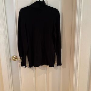 Torrid Black Turtleneck Sweater